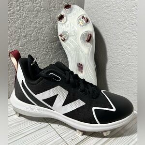 New Balance Women's FuelCell Romero Duo‎ Comp Softball Cleats black white size 6